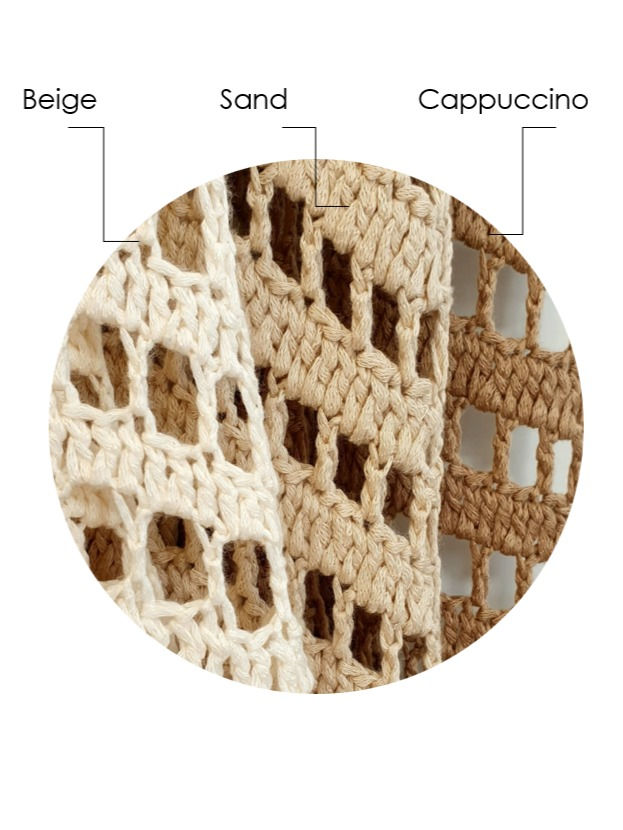 Thumbnail: Meliora Crochet Knit Tasseled Vest