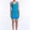 Thumbnail: Magda Mini Knit Dress in Turquoise