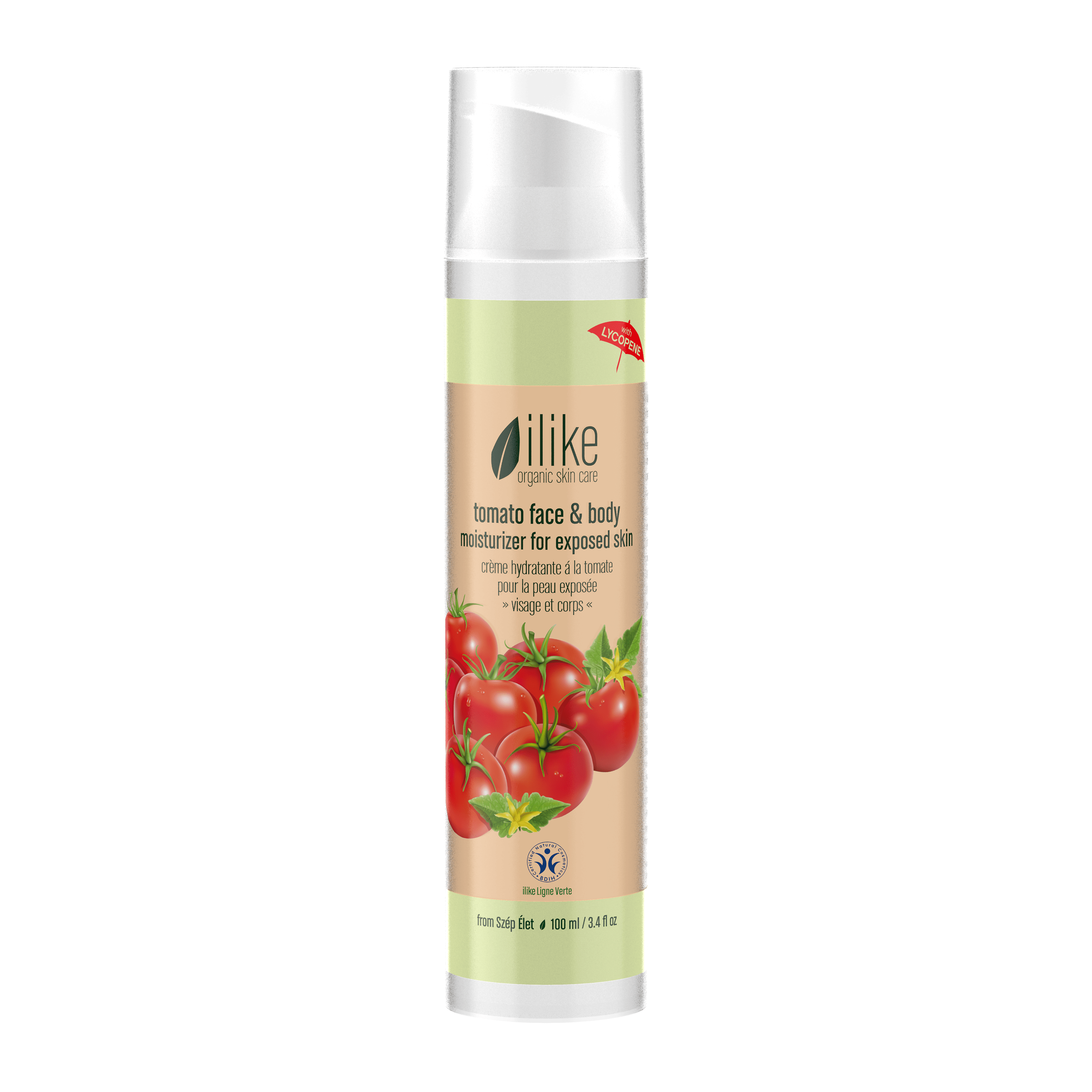 Tomato Face & Body Moisturizer for Exposed Skin
