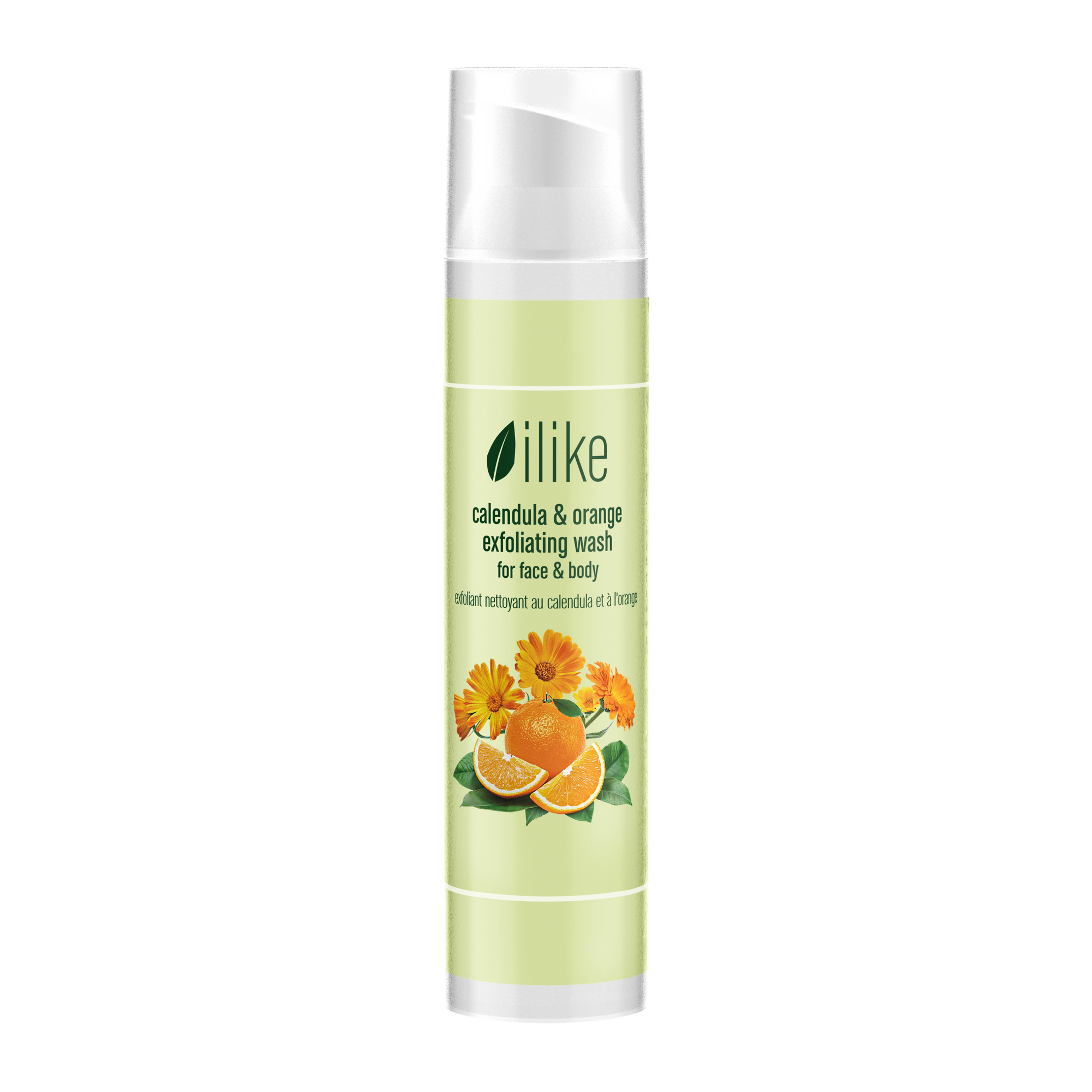 Calendula & Orange Exfoliating Wash for Face and Body