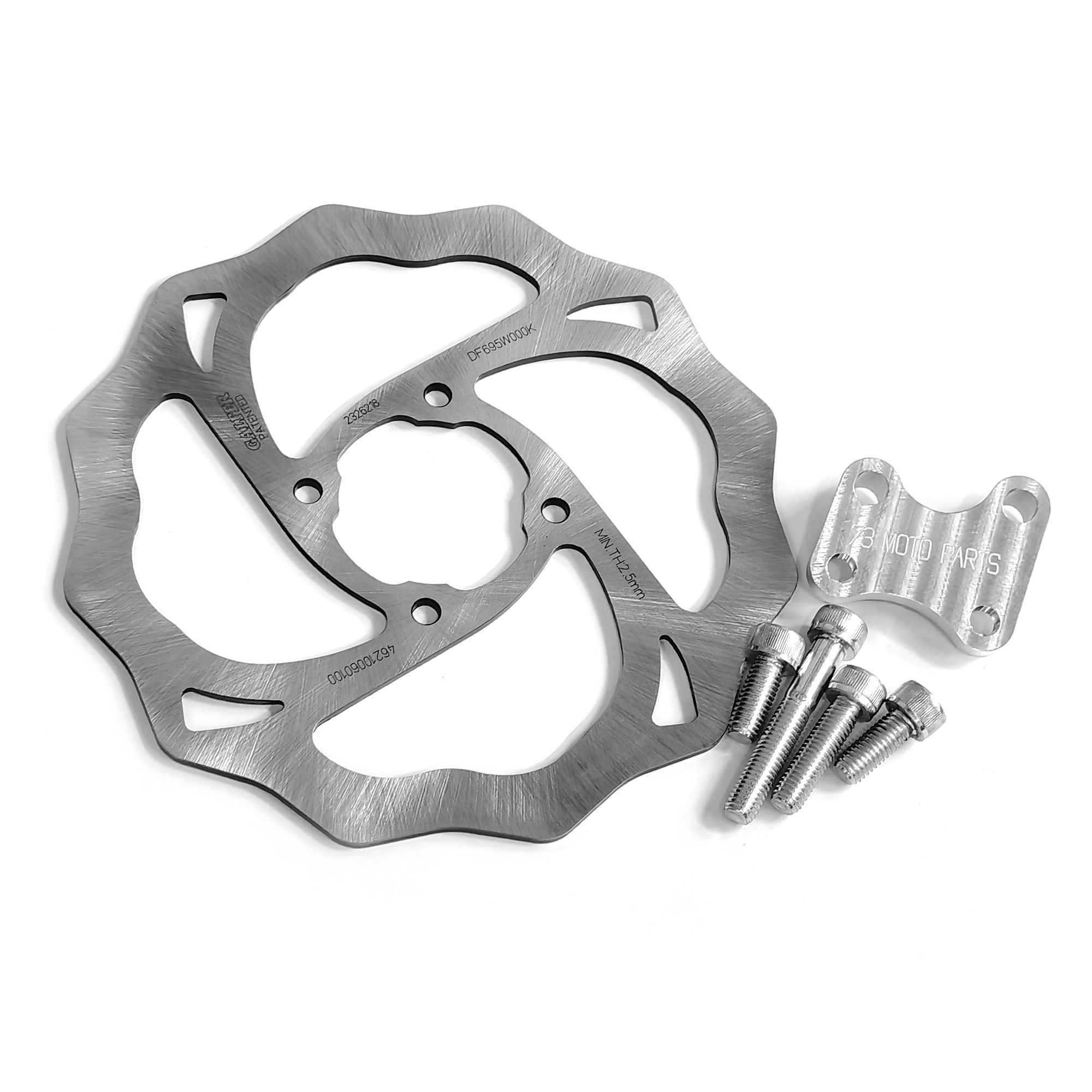 KTM 65SX HUSQVARNA TC65 GASGAS MC65 Oversize Rear Brake Conversion Kit