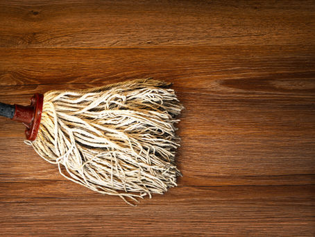 Oh Be Gentle!  #How to care for your wood floors