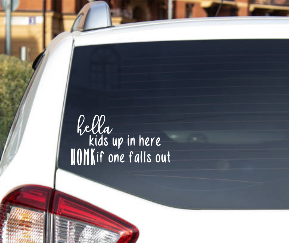 Kids for days | Indoor | Outdoor | Adhesive Vinyl | Decals | Baby On Board |