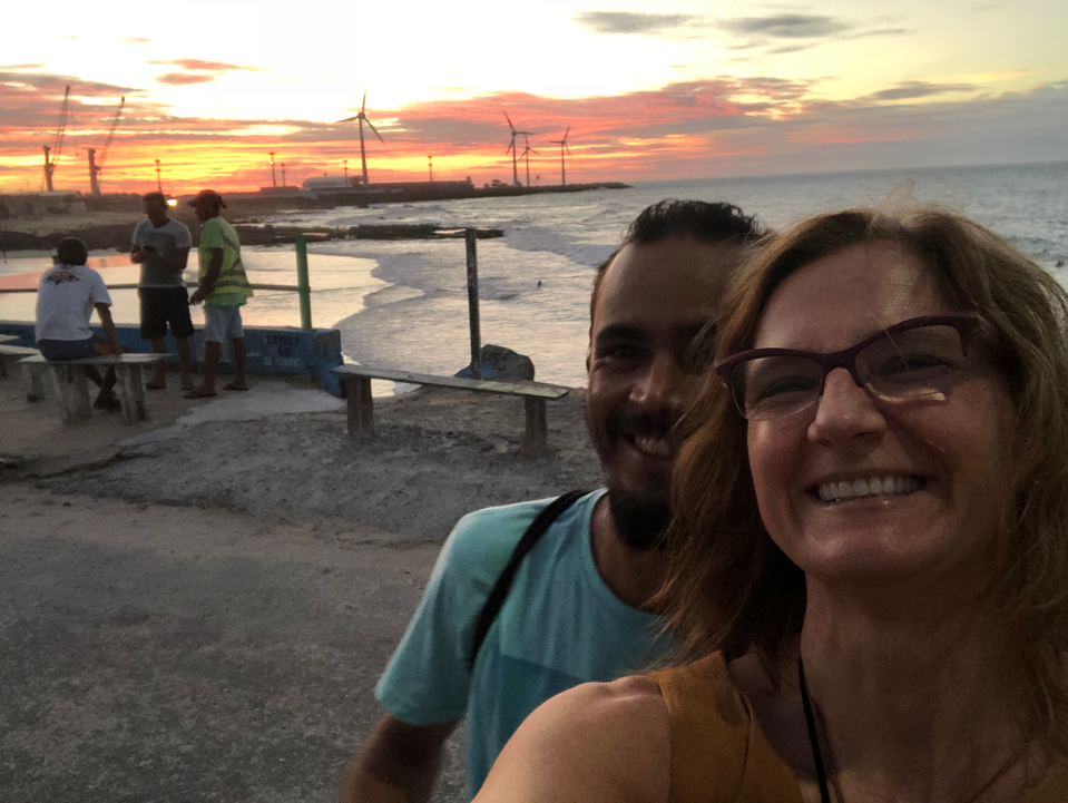 Deisimer e Pedro Fernandes Por do Sol no Titanzinho .HEIC