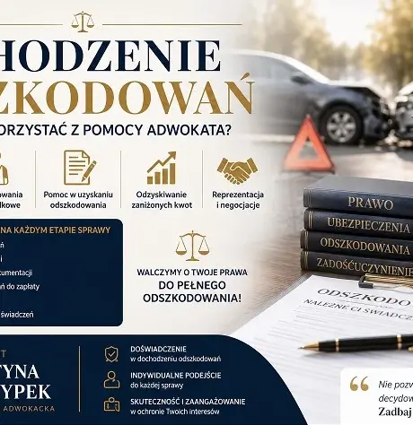 Dochodzenie odszkodowań – kiedy warto skorzystać z pomocy adwokata?