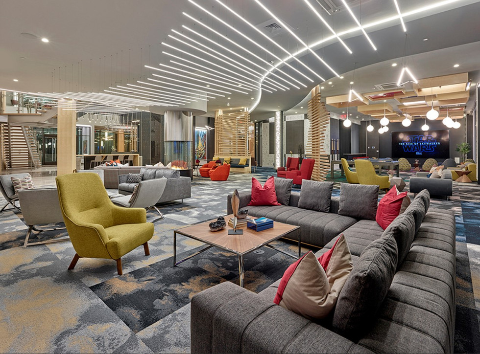 MultiFamily Residential Rebar Lighting