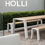 ภาพขนาดย่อ: Holli Bench 130-220 cm