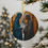 Thumbnail: The Visitation Acrylic Ornament, One Sided for Personalization