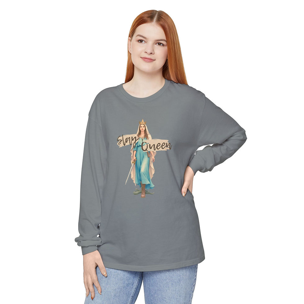 Thumbnail: Slay Queen Long Sleeve T-Shirt