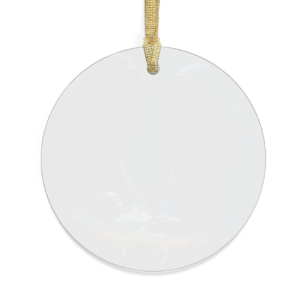 Thumbnail: The Nativity Acrylic Ornament, One Sided for Personalization