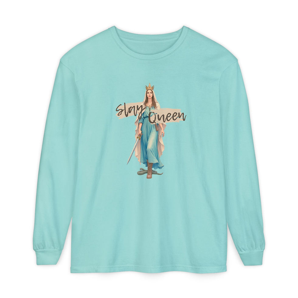 Thumbnail: Slay Queen Long Sleeve T-Shirt