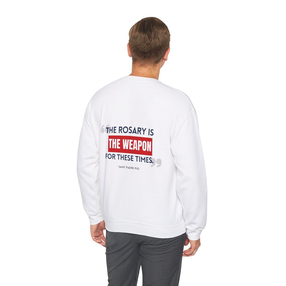 Thumbnail: "Open Carry Catholic" Crewneck Sweatshirt