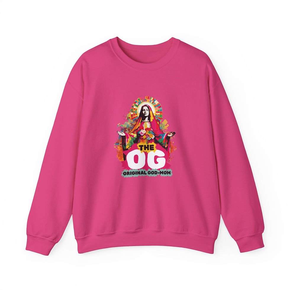 Thumbnail: The "OG" Original God Mom Crewneck Sweatshirt