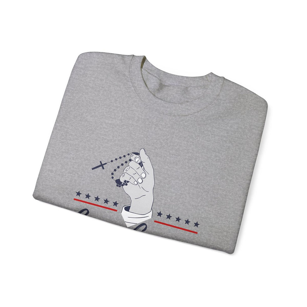 Thumbnail: "Open Carry Catholic" Crewneck Sweatshirt