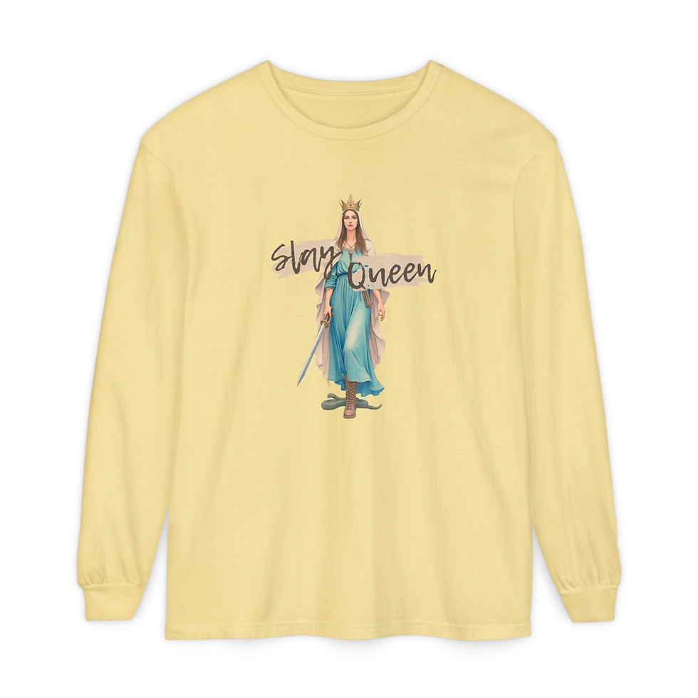 Thumbnail: Slay Queen Long Sleeve T-Shirt