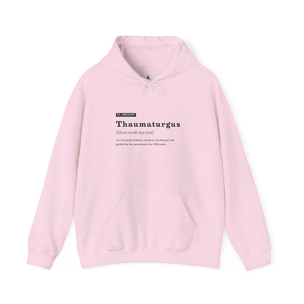 Thumbnail: Thaumaturgus Unisex Hoodie (Light Colored Shirts)