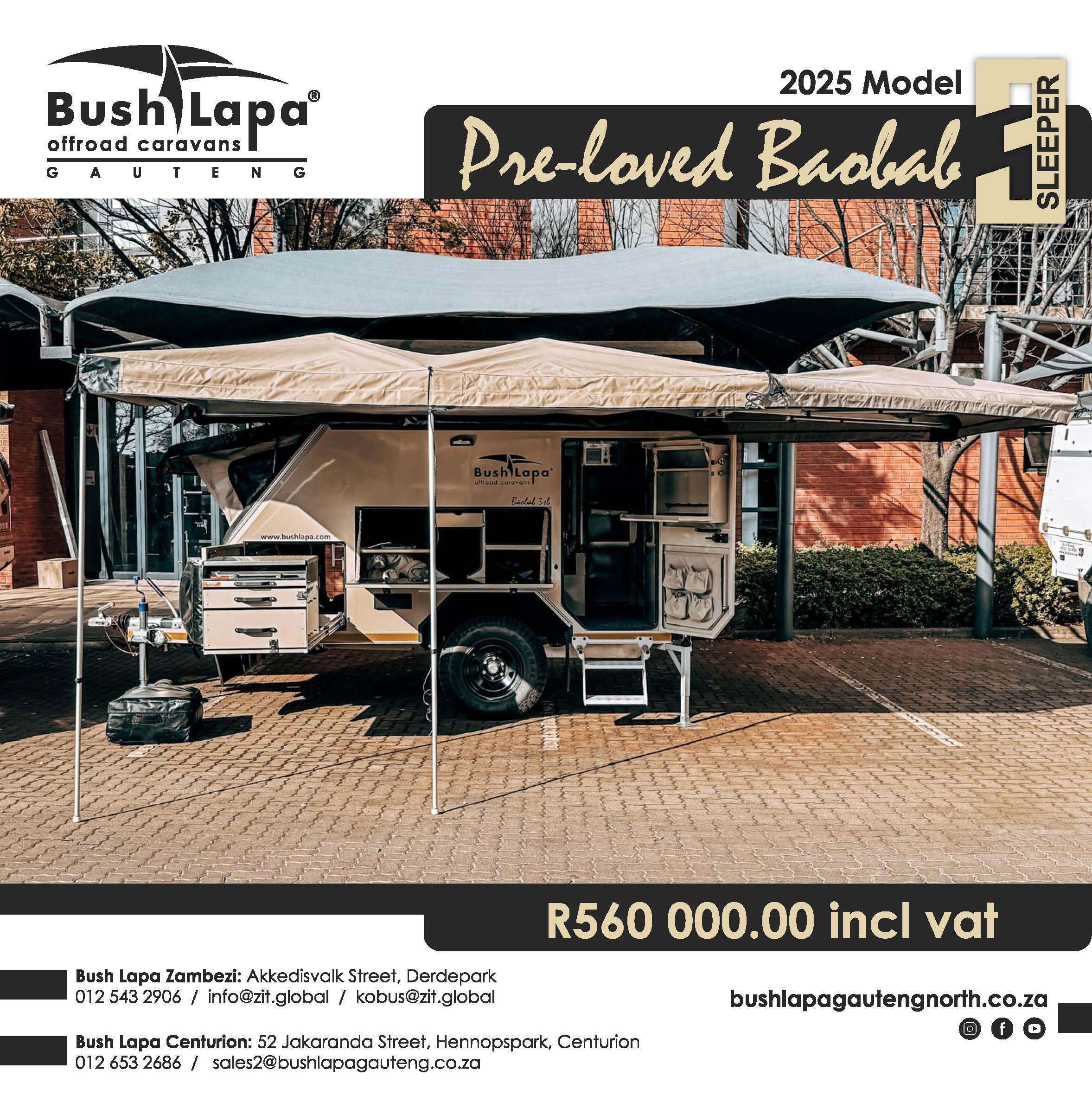 Baobab 3sb – 2-3 Sleeper