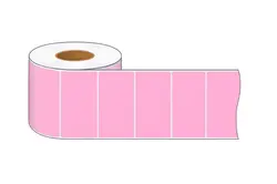 Etiqueta transferencia termica color rosa