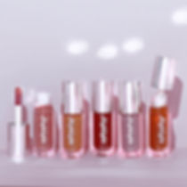 High Gloss Nude Lip Gloss with Mirror Finish