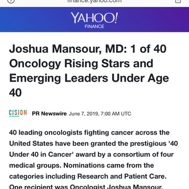 40 Under 40 Oncology Rising Stars