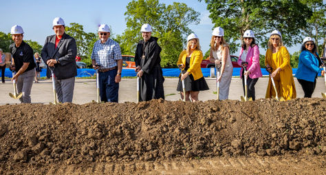 First Steps with Abbey Groundbreaking