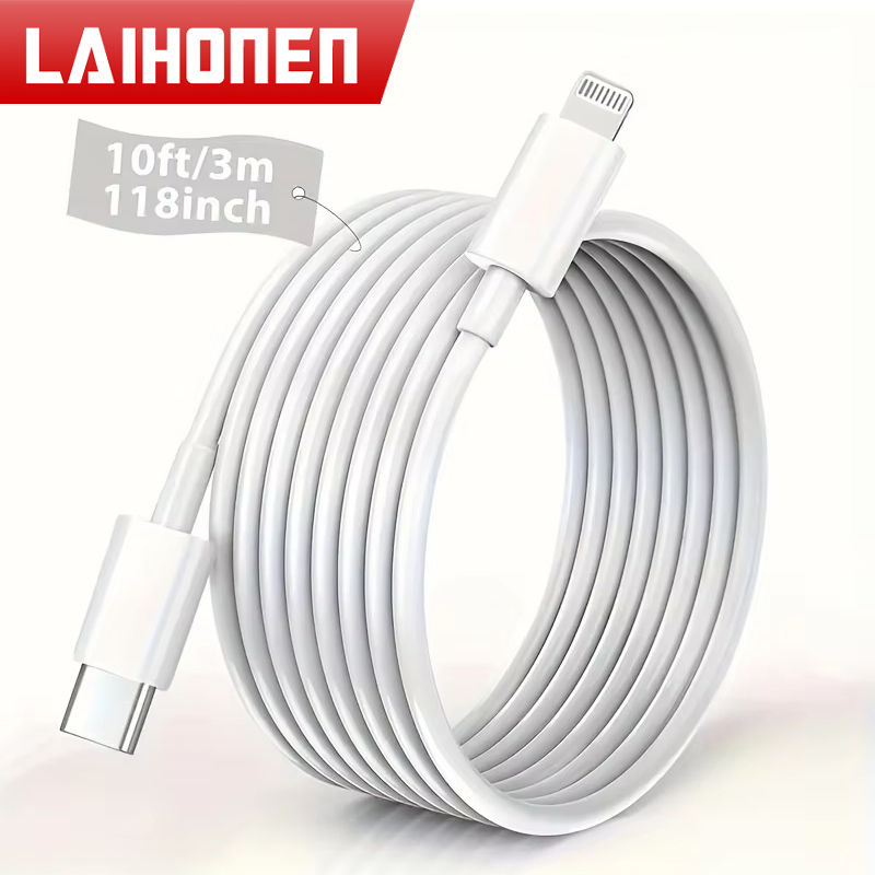 LAIHONEN UsB C to Lightning  1 Pack UsB C Lightning 1m 2m 3m C to L Cable Fast C