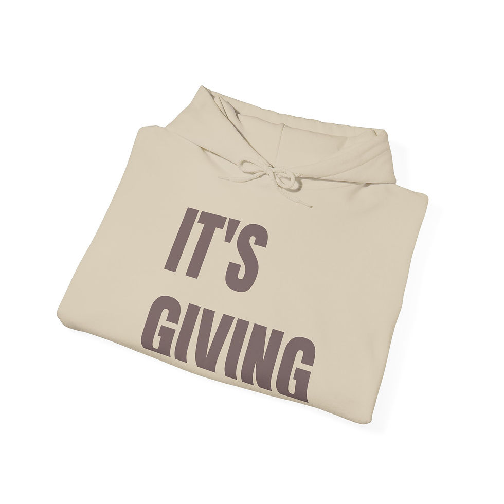 Thumbnail: IT'S GIVING- Streetwear Statement Hoodie | Trendy Graphic
