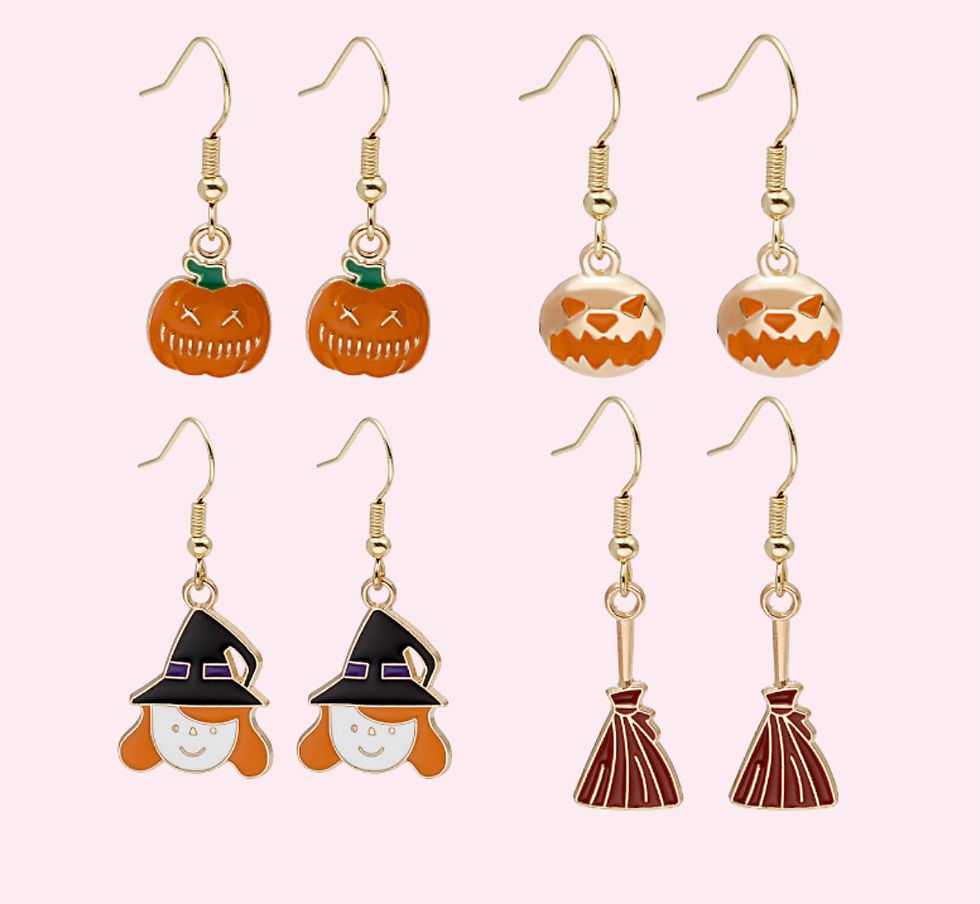 Pumpkin Earring