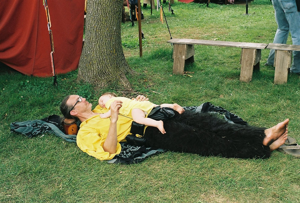 Renaissance Festival Father & Son