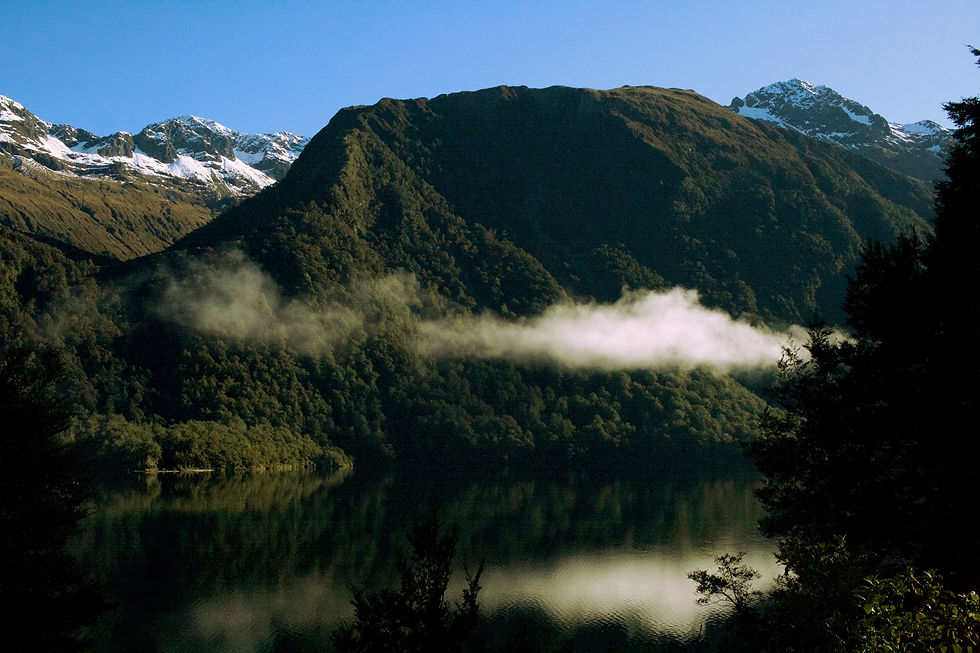 Low Clouds, High Mountains