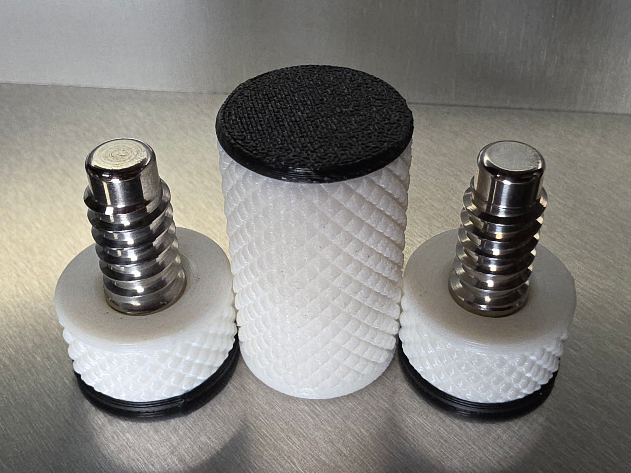 JP Model 1 (White/Black Cap)