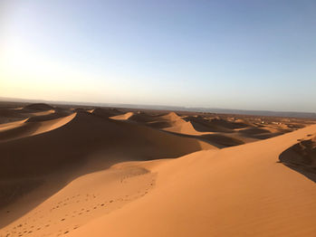 mer de sable dunes de Lihoudi désert de Mhamid | trek Légendes berbères Maroc.jpeg