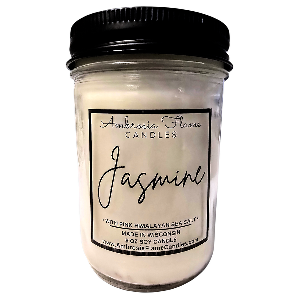 Jasmine Natural Scented Soy Candles Madison WI
