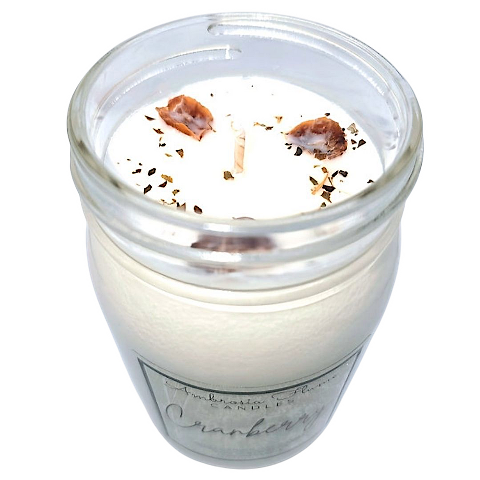 Thumbnail: Cranberry Natural Scented Soy Candle 16 oz jar
