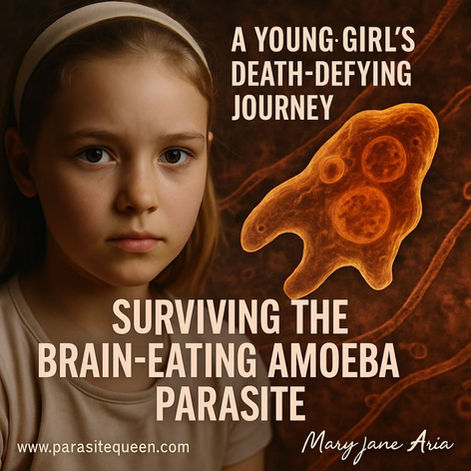 Brain-Eating Amoeba Parasite. The Silent Killer in Warm Waters. 