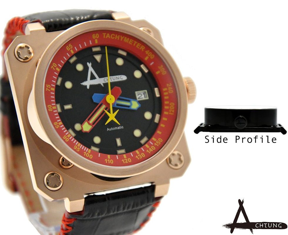 ACHTUNG CLASSIC (ROSE GOLD & RED)