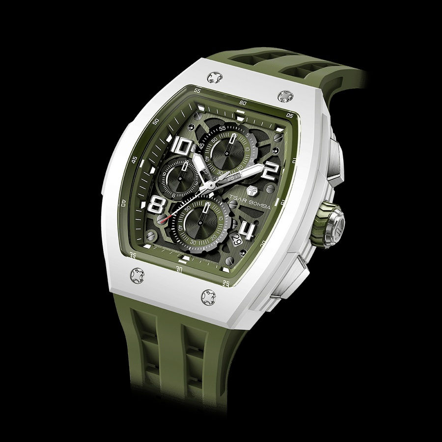 TSARBOMBA TB8224B (WHITE/OLIVE)