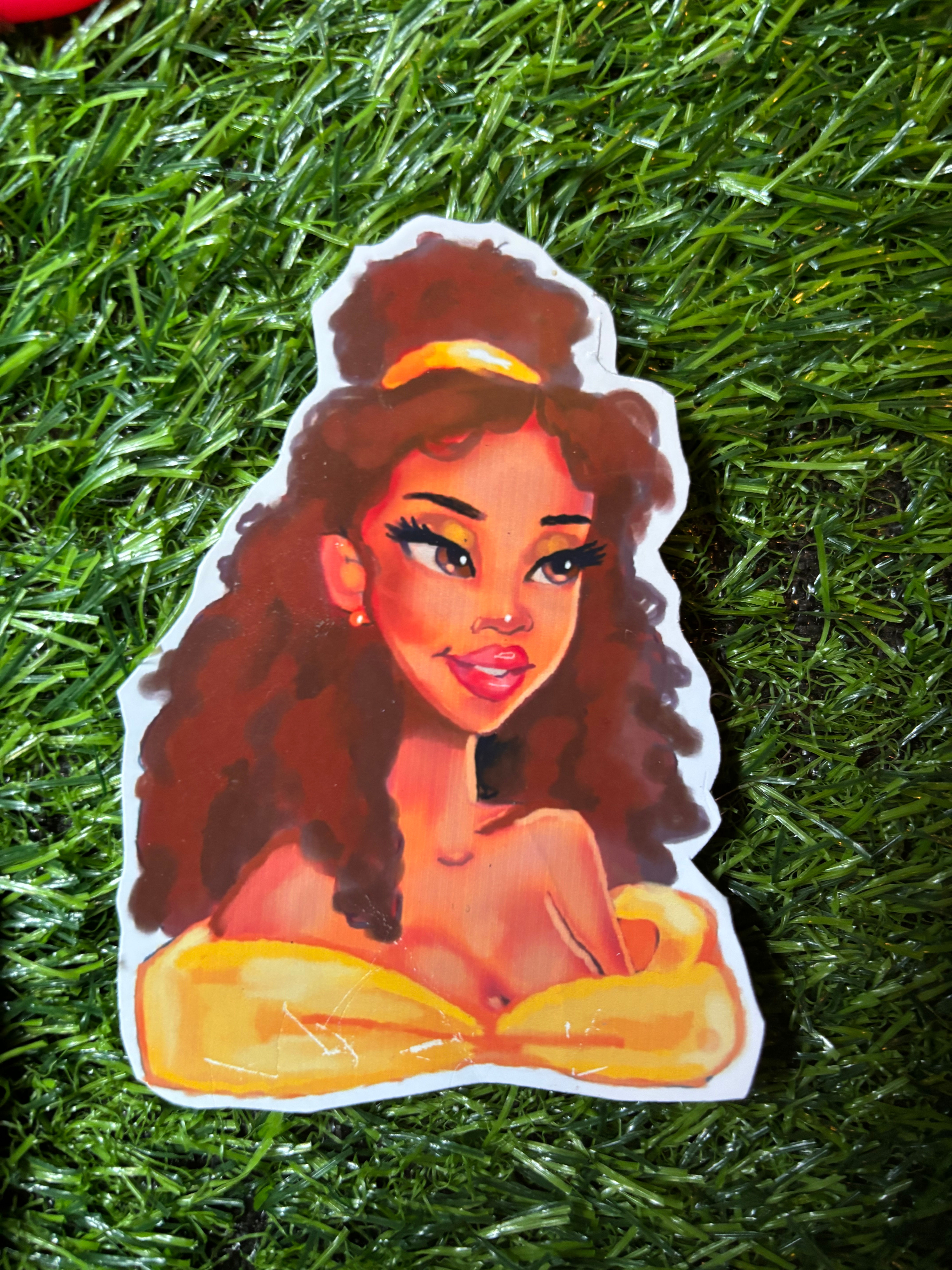Belle Sticker