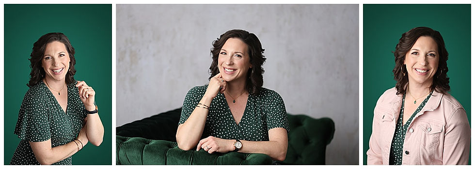 studio branded professional headshots