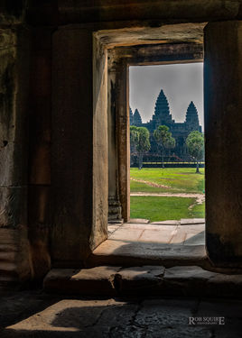 Doorway To Angkor Wat 