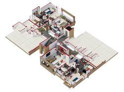 Architectural Site Plan Rendering
