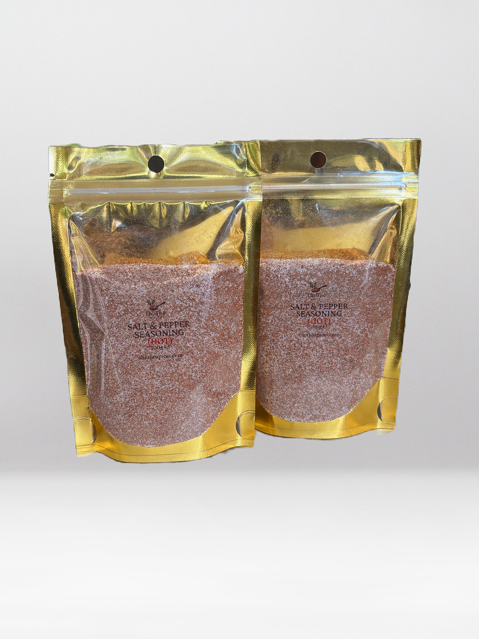 Thumbnail: Salt and Pepper Seasoning Refill Pouch (Hot) - 100g