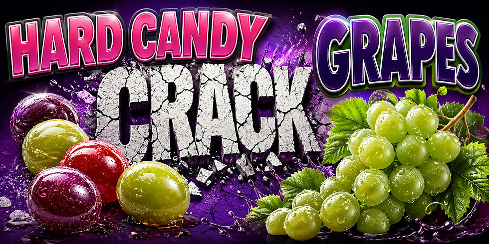 Thumbnail: Hard Shell Candy Grapes, Crack Grapes