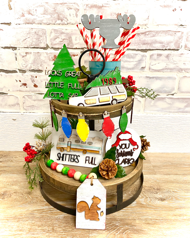 Thumbnail: Christmas Vacation Tier Tray Diy Kit