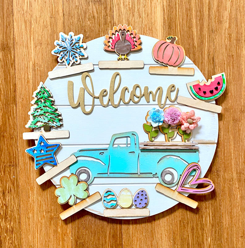 Interchangeable Truck Set