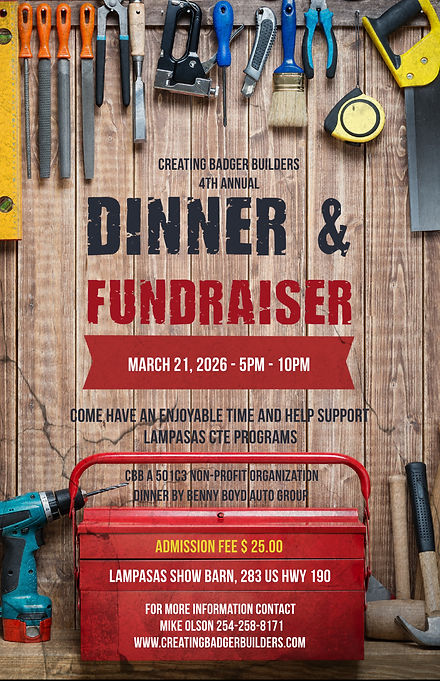 Dinner and Fundraiser 2026 Creating Badger Builders.jpg