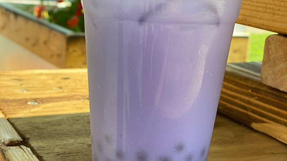 Purple Boba Tea