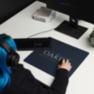 Legendary OAKED Gaming mouse pad
