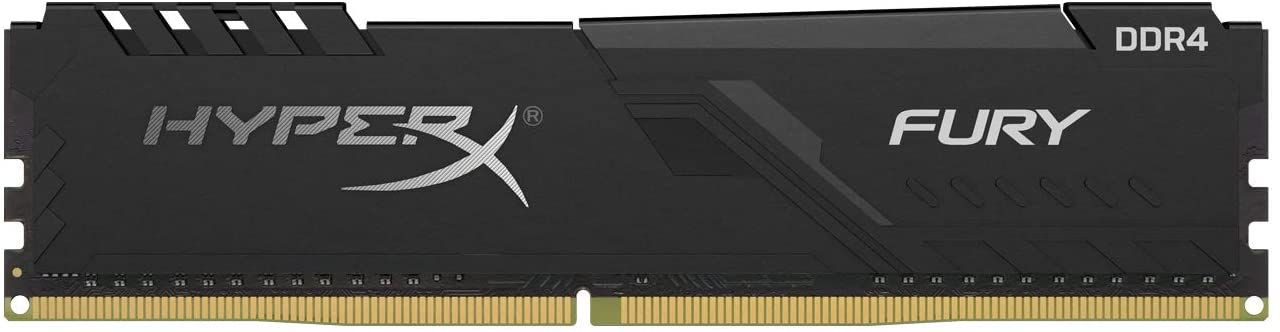 Kingston Memory HX432C16FB3/8 8GB 3200MHz DDR4 CL16 DIMM 1Rx8 HyperX FURY Black