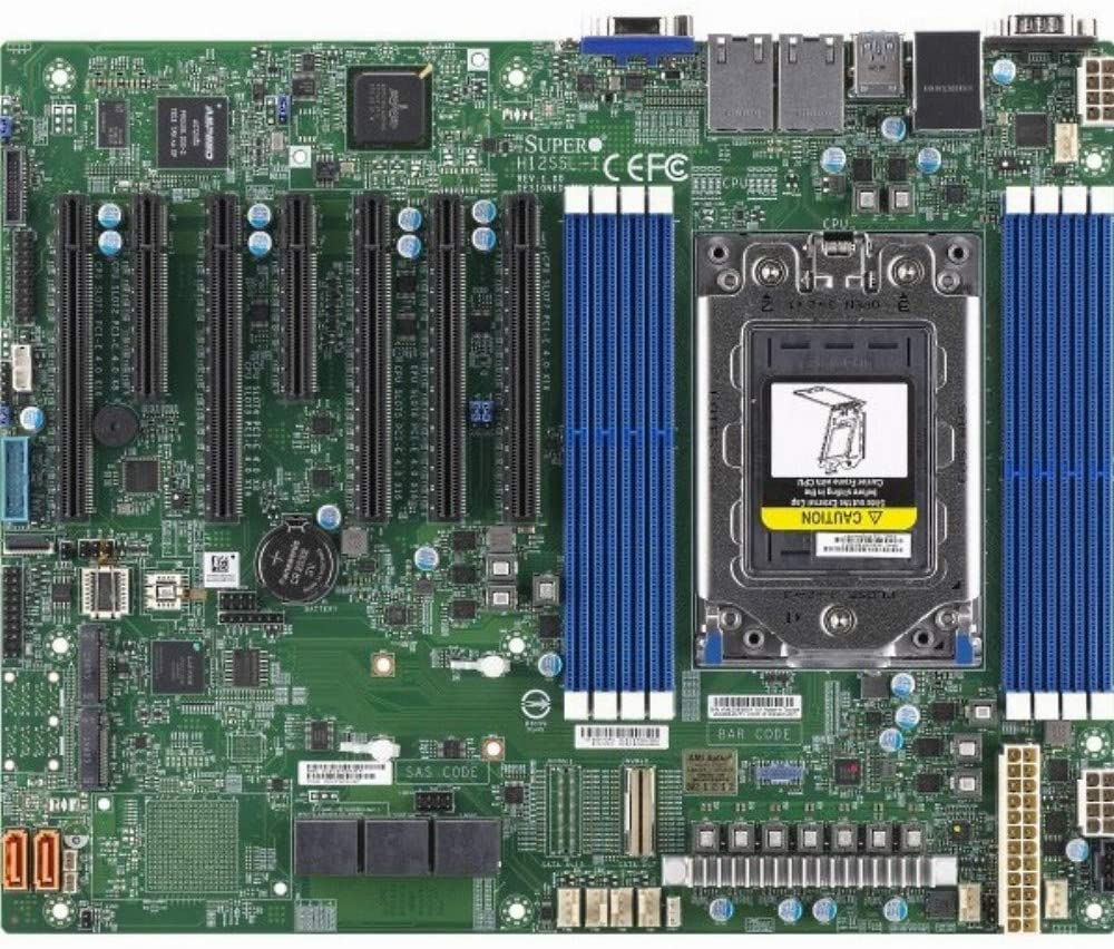 Supermicro MBD-H12SSL-I-O Socket SP3/ Single AMD EPYC 7002/ DDR4/ SATA3&USB3.0